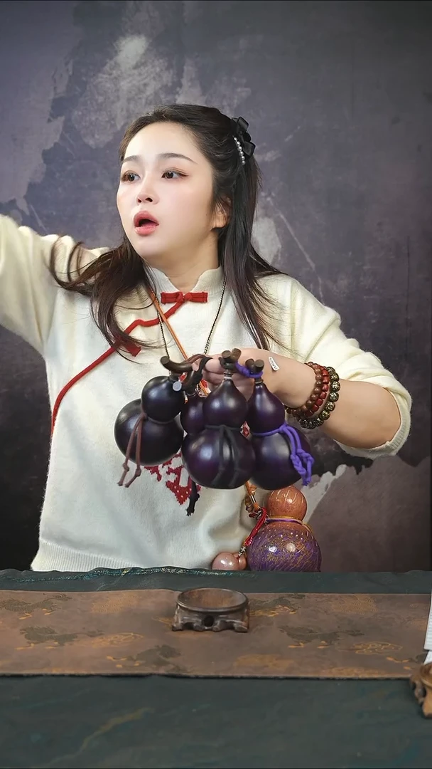 【闪购商品】RZ128紫色小容量酒葫芦随缘发