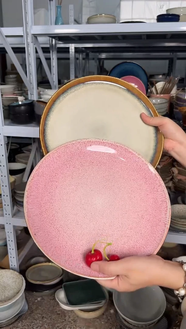 陶瓷外贸尾货瑕疵满20包邮X2 大盘组合