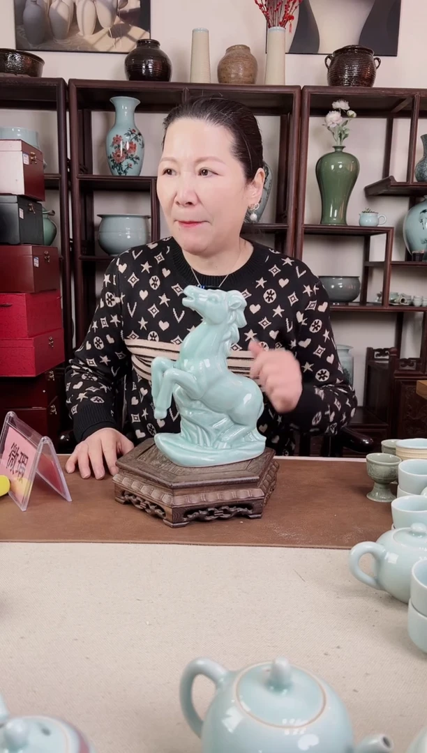 【闪购商品】杯青瓷 十二生肖  马