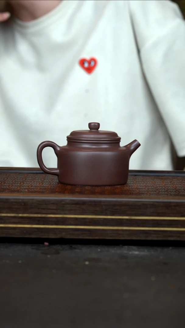 茶壶紫砂     LY      一厂老紫泥     德钟      200cc