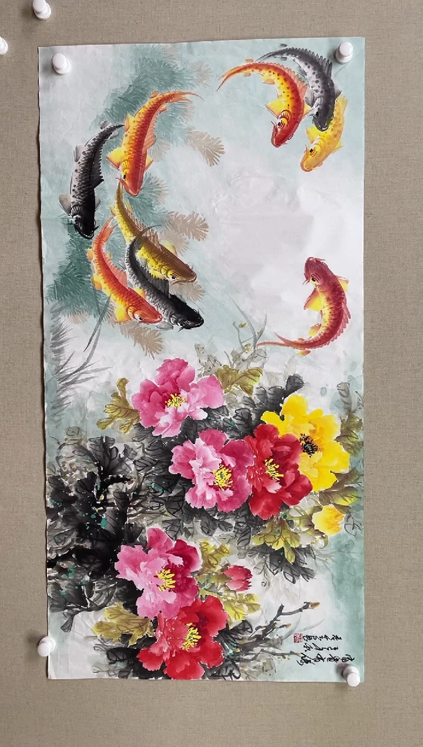 国画138*68 李秀芝李秀芝李秀芝李秀芝李秀芝