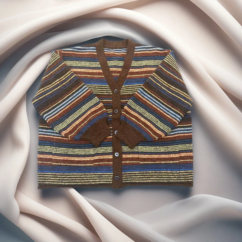 漾.设计师款原创毛衣外套 24YN 27981