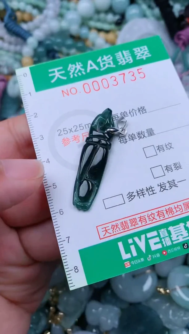 颈饰未镶嵌翡翠.0003735