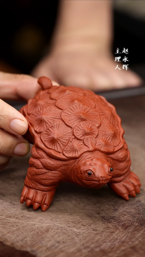 紫砂茶宠鳄龟，，，