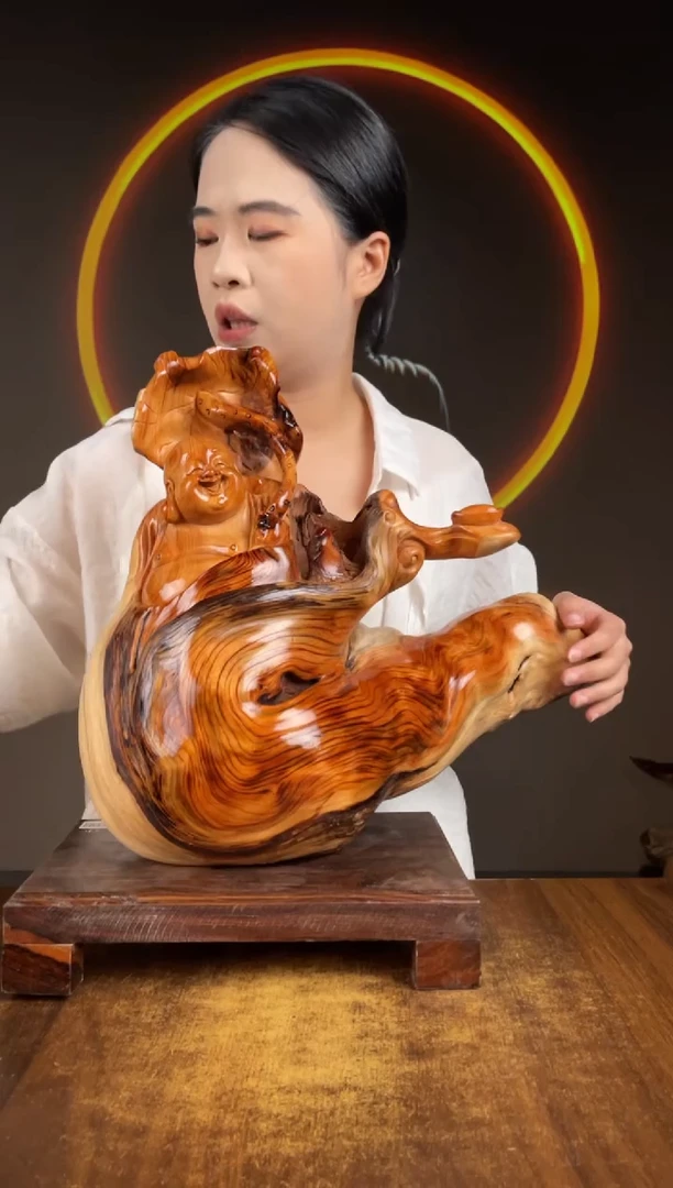 柏木（崖柏）手工摆件,先抢先得! 编号:241