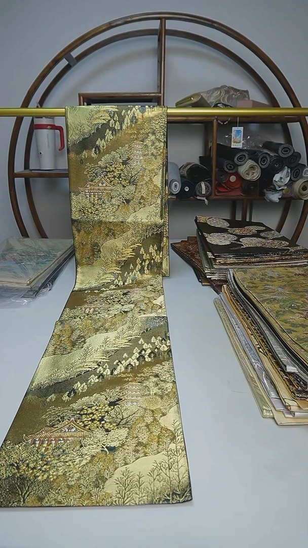 织绣43西阵织六通风景