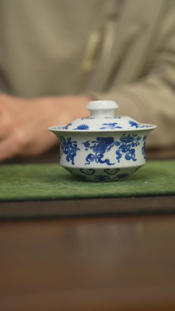 【闪购商品】杯柴窑青花破价福利