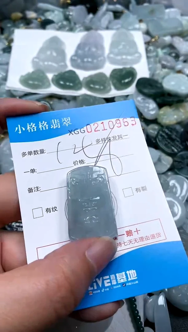 【闪购商品】翡翠颈饰未镶嵌闪购商品0210963