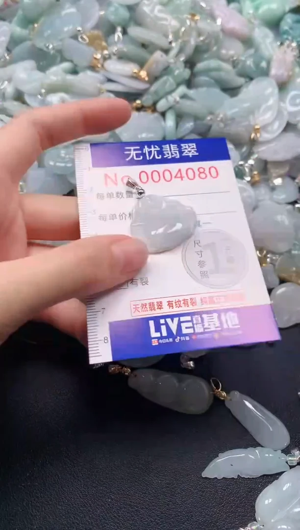 颈饰未镶嵌翡翠4080