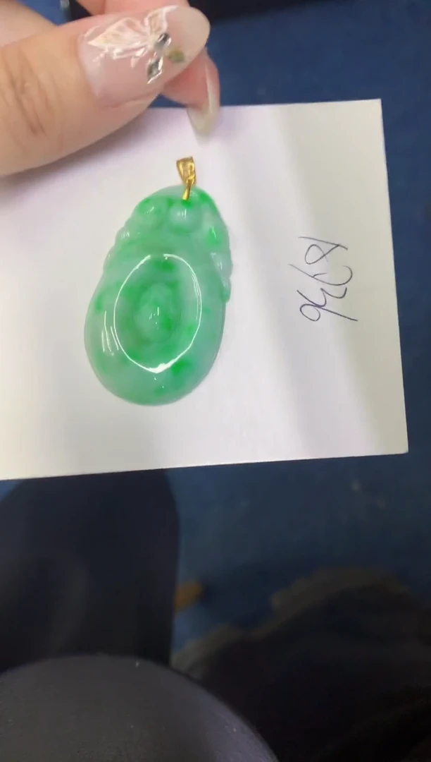 【闪购商品】翡翠颈饰18K金镶嵌000000000000