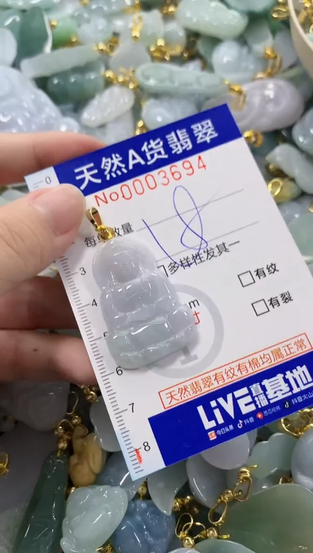 颈饰未镶嵌翡翠天然A货翡翠