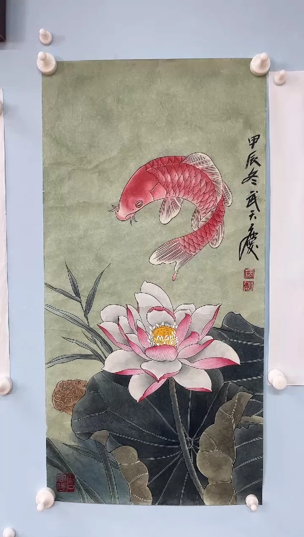 国画武天庆国画一幅