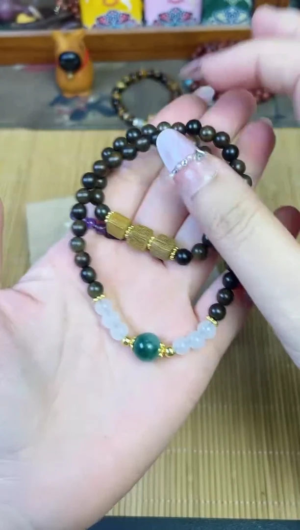 非洲檀香手串/手链菩提木质玉石手串/多发性其一/不带盒子