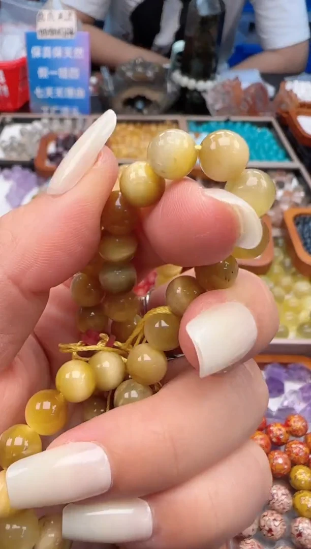 颈饰未镶嵌木变石（虎睛石）4a多样性发其一/11.17/6个