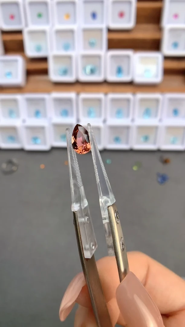 未镶嵌裸石定制碧玺1.35ct