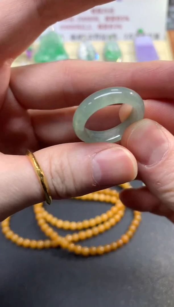 未镶嵌戒指翡翠戒指|400+25