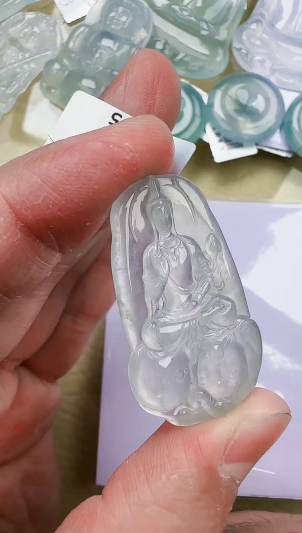 颈饰未镶嵌翡翠缅甸翡翠a货