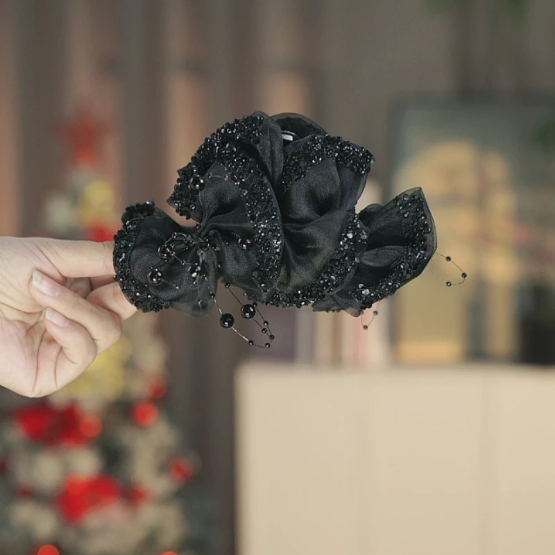 【梦海】韩式发夹饰品头饰发卡发饰时尚民族风手工轻奢百搭头饰