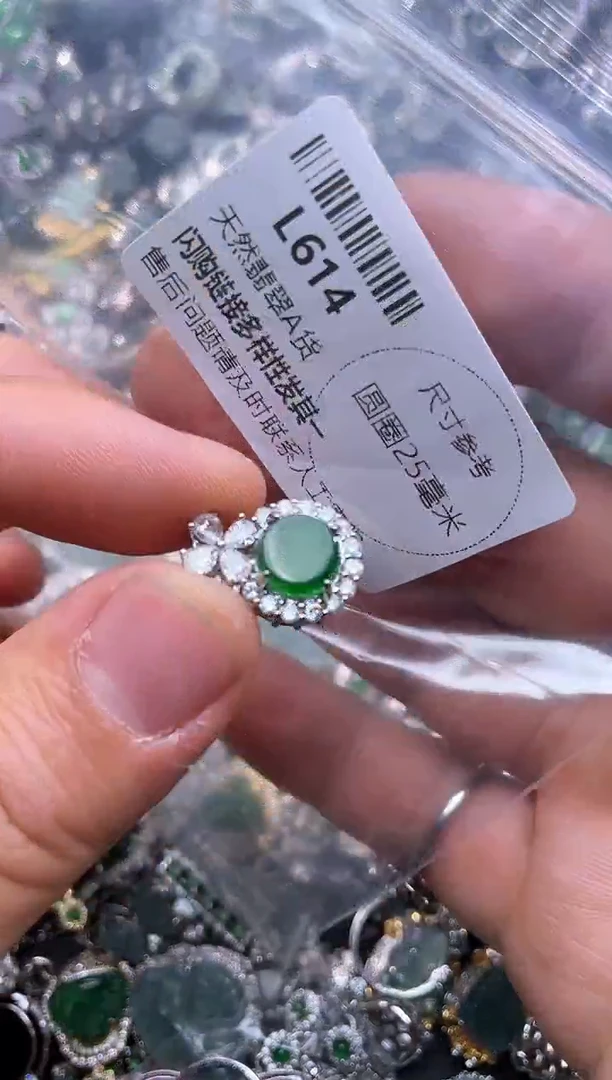 【闪购商品】翡翠颈饰未镶嵌L614吊坠