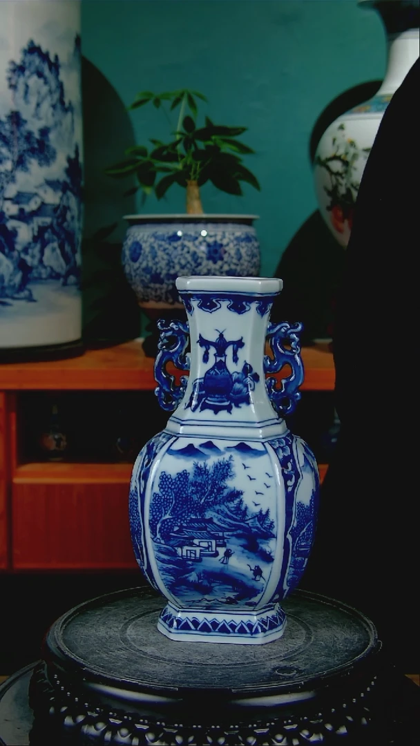 摆件陶用****7景德镇手绘陶瓷8888