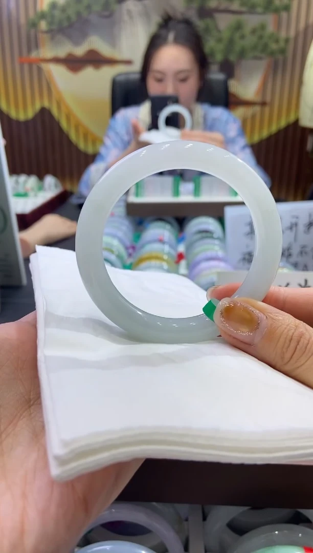 未镶嵌手镯翡翠0007219