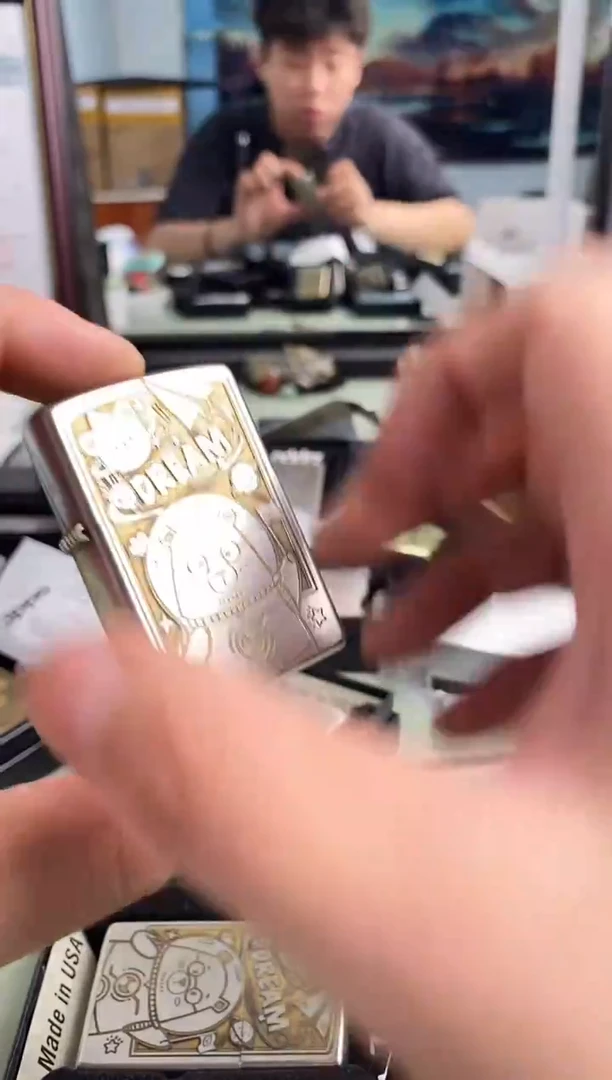 铜zippo打火机教授