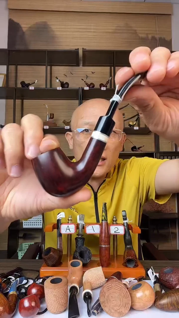 石楠木纯手工意大利石楠木烟斗