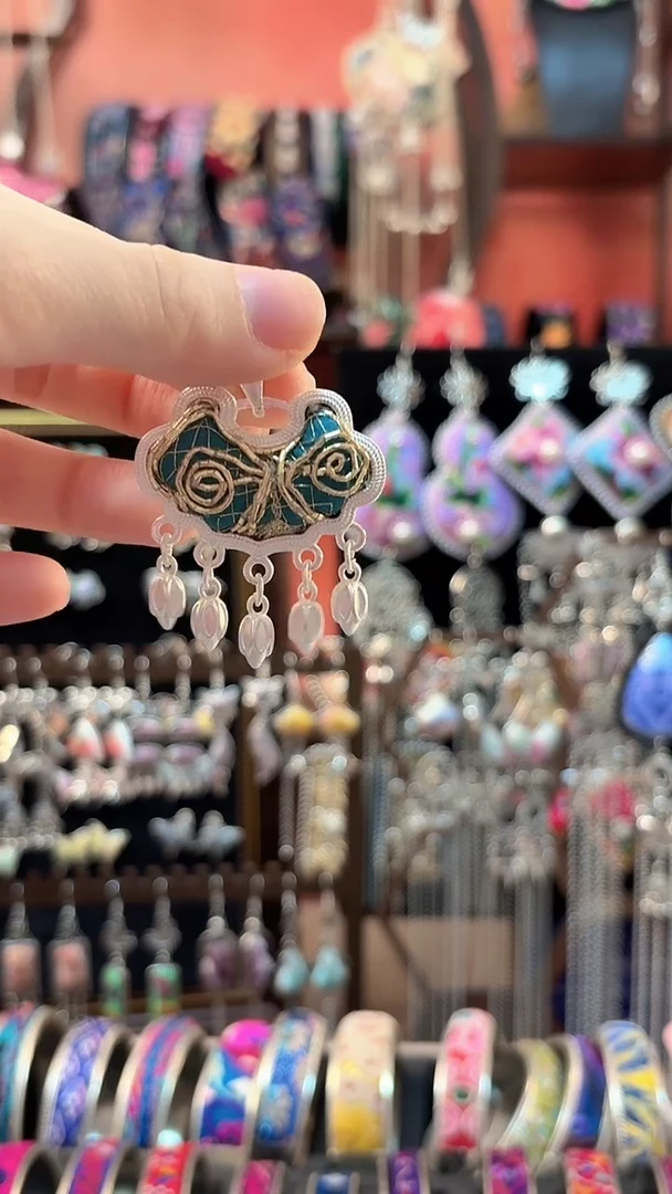 织绣 云织谣民族风精美饰品   110