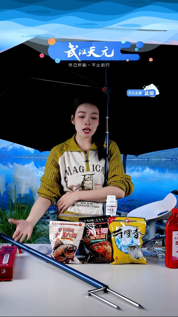 嘉【闪购】天元休闲伞PRO蓝色2.2米