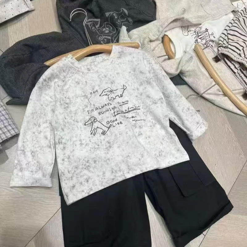 童装儿童卫衣男童女童长袖运动男童瑜伽时尚儿童卫衣男士女童长袖