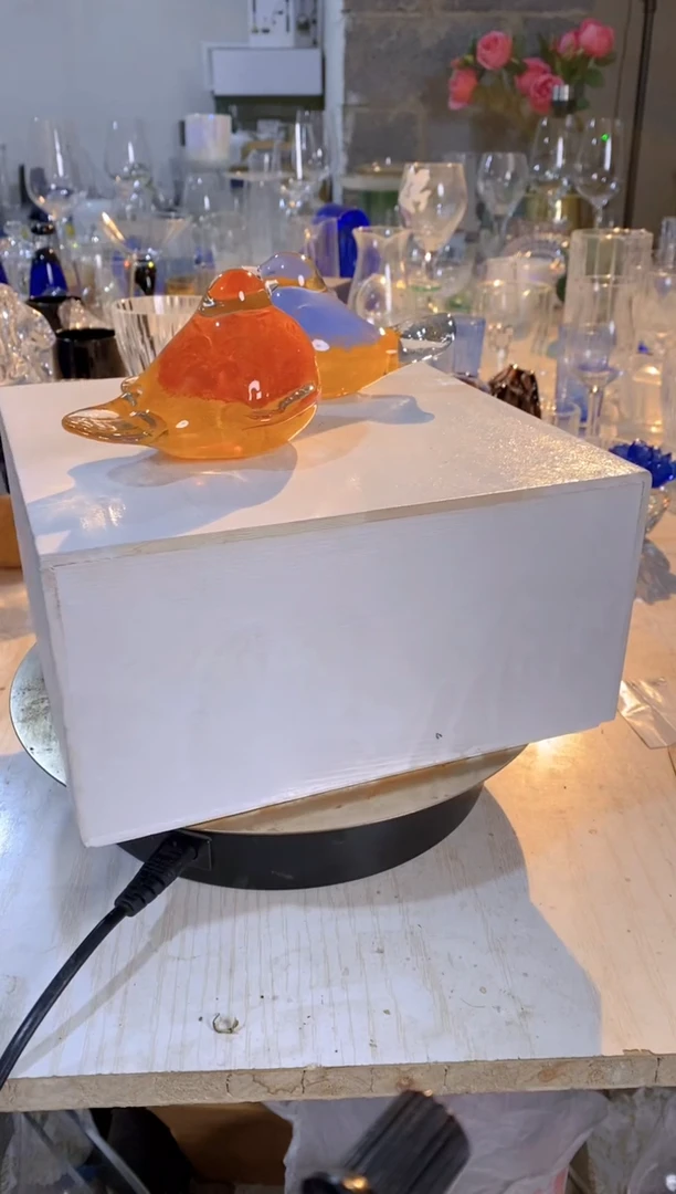 【闪购商品】人造水晶11号一组小鸟大号