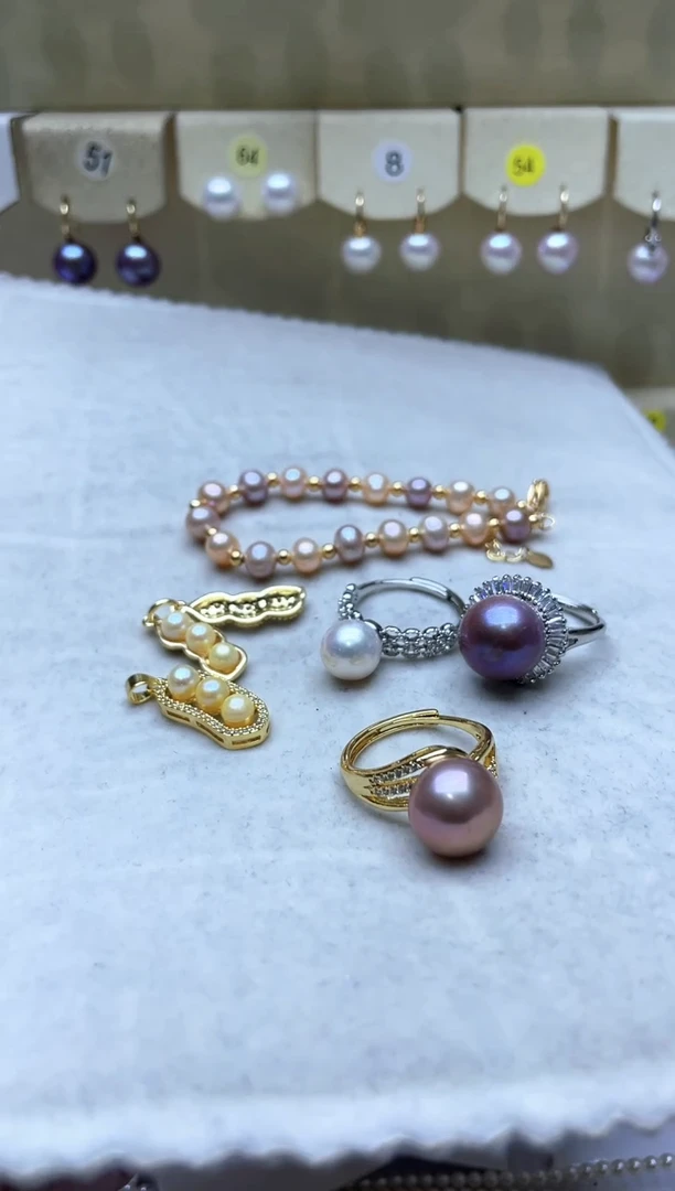 【闪购商品】淡水珍珠套装未镶嵌1