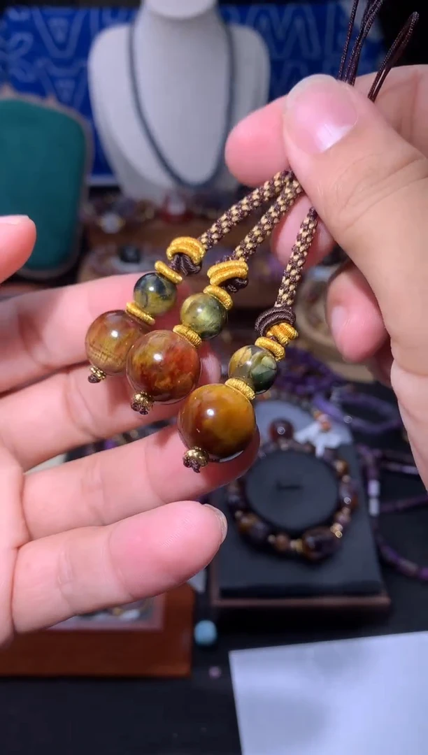 未镶嵌木变石手饰彼得石葫芦手机挂