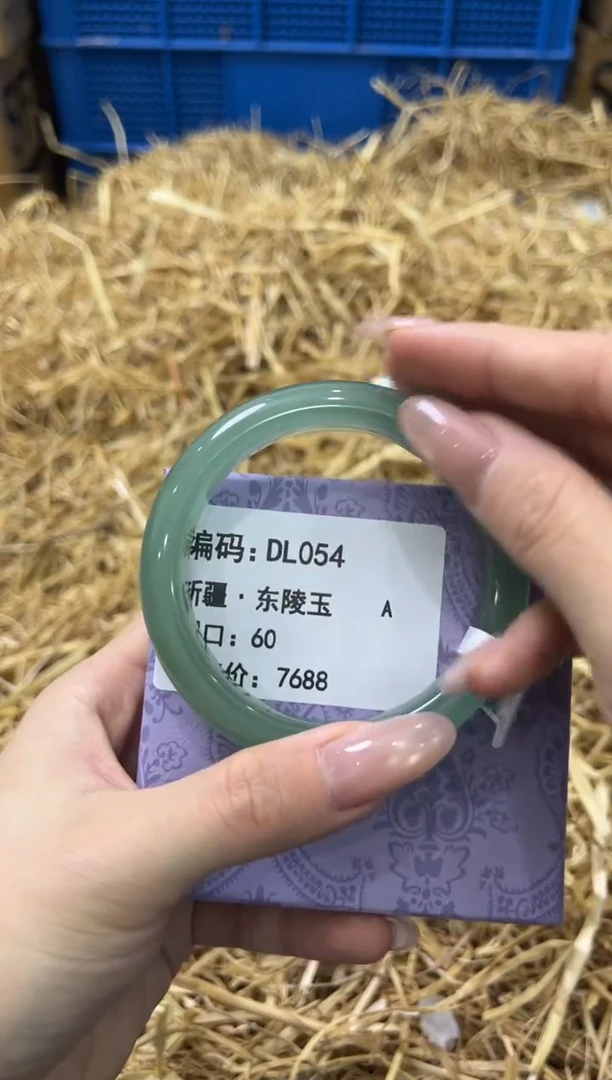 未镶嵌手镯石英质玉DL054