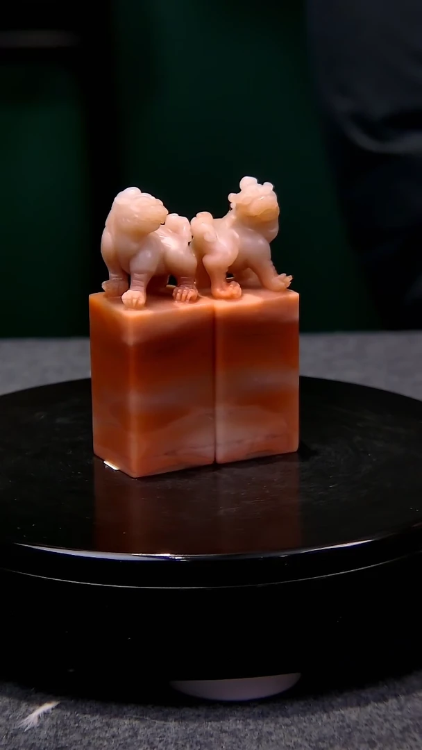 【闪购商品】老挝石芙蓉体瑞兽对章