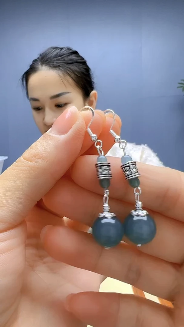 颈饰银S925镶嵌翡翠丹丹diy颈饰
