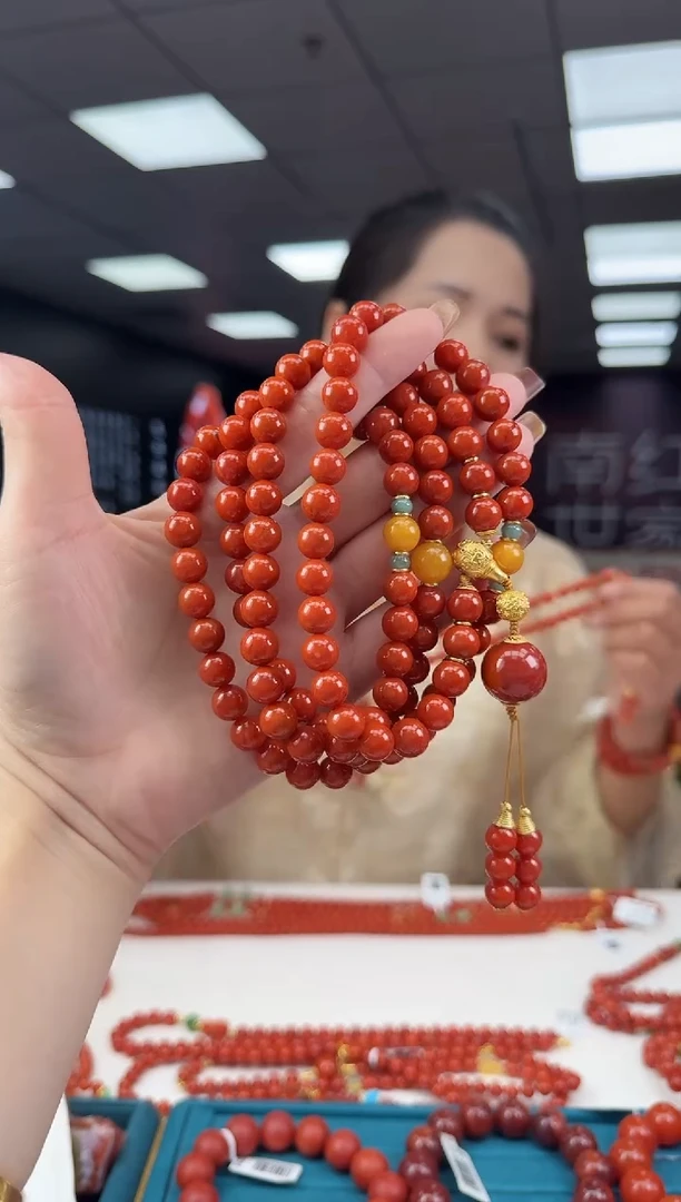 未镶嵌珠串南红玛瑙多样发其一/9/250926802999