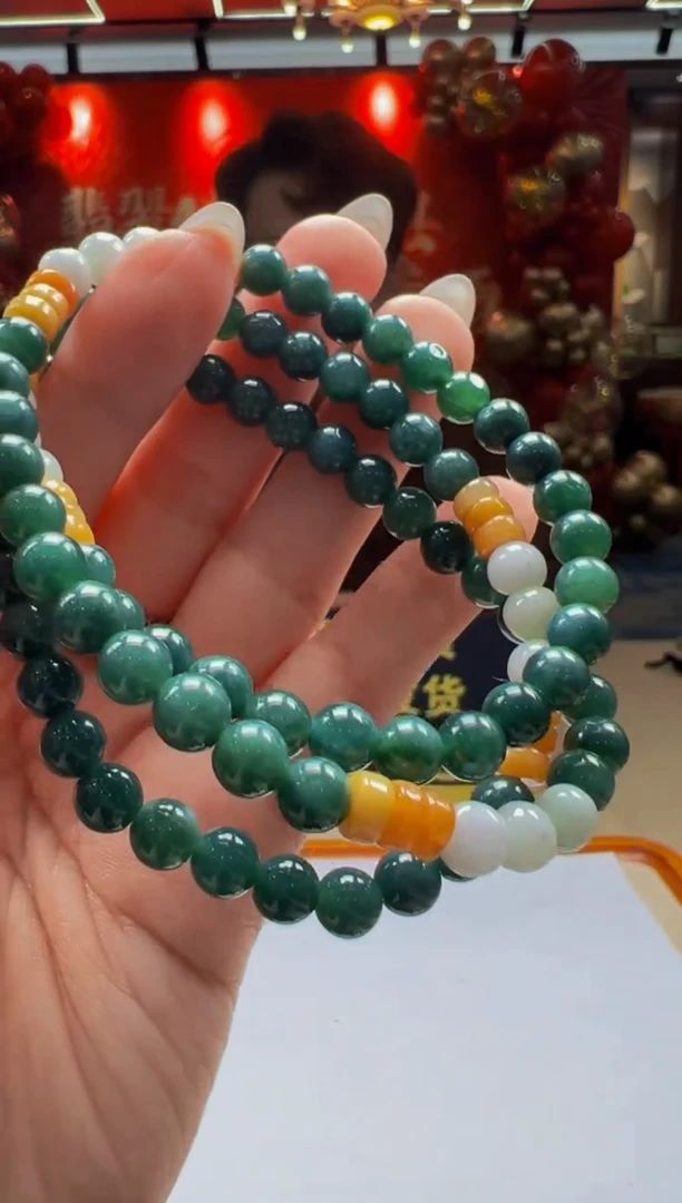 【闪购商品】翡翠颈饰未镶嵌Q2025-1-13-6