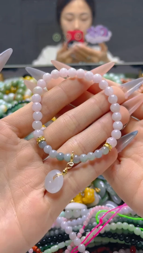 颈饰未镶嵌翡翠5MM