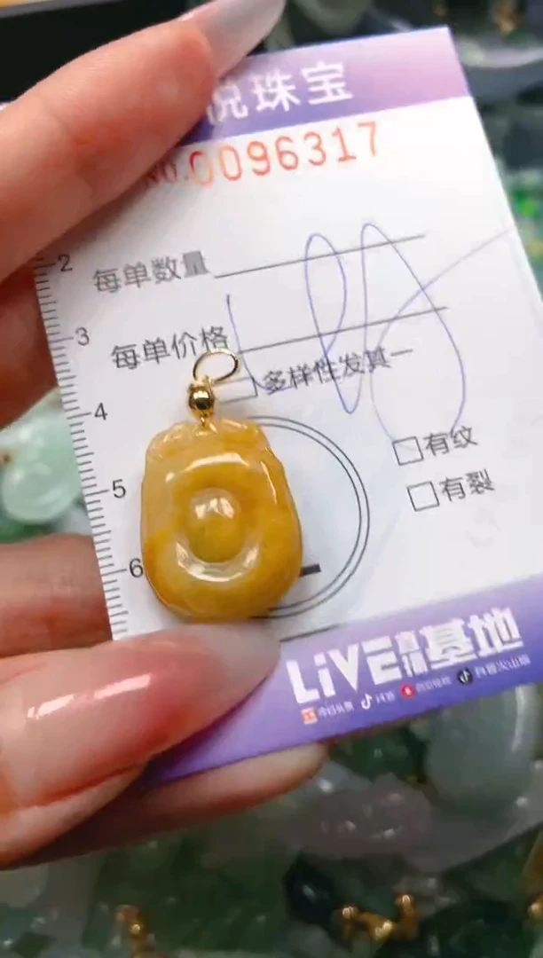 【闪购商品】翡翠颈饰未镶嵌闪购0096317