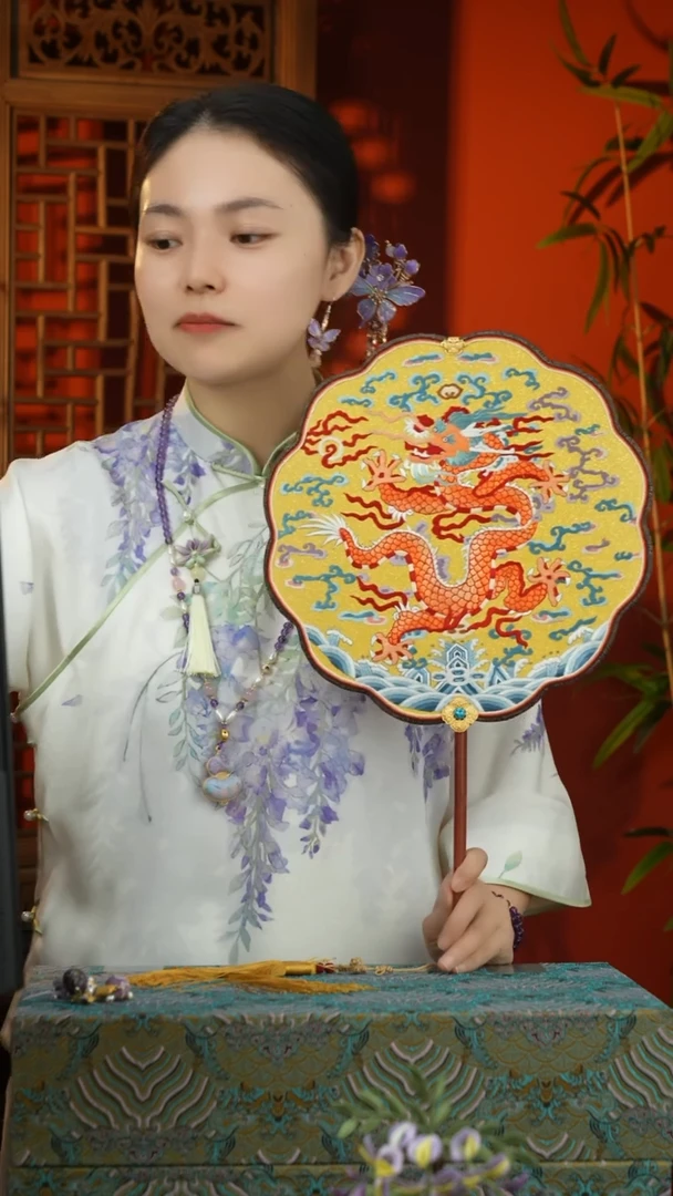 刺绣纯手工非遗国风饰品