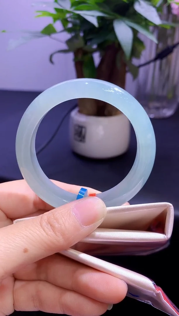 未镶嵌手镯翡翠翡翠手镯圈口52.4-t7