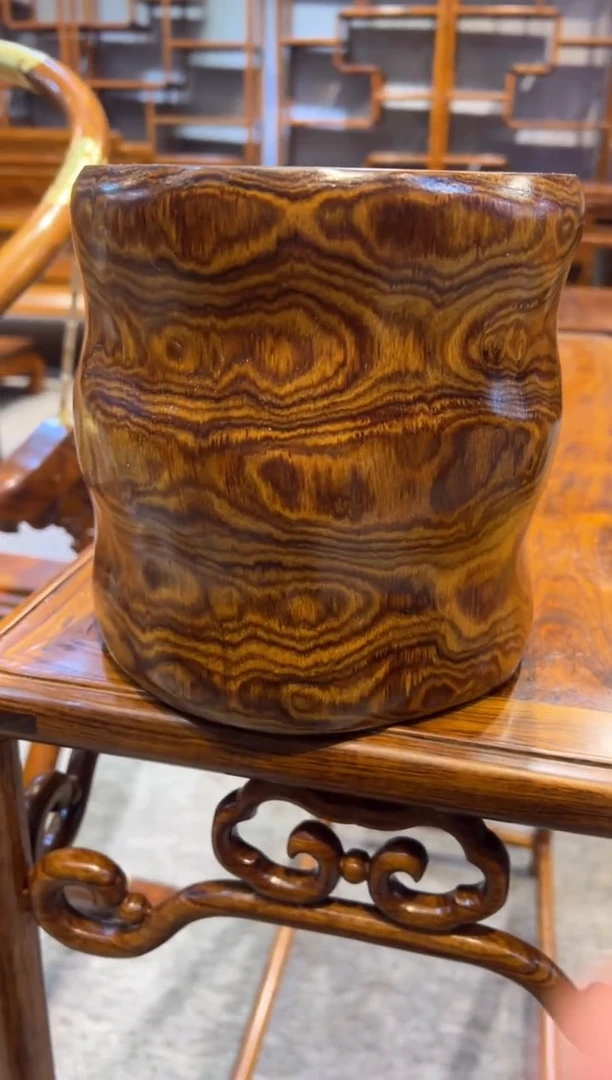 木蒙*马笔筒 笔筒 红木家具