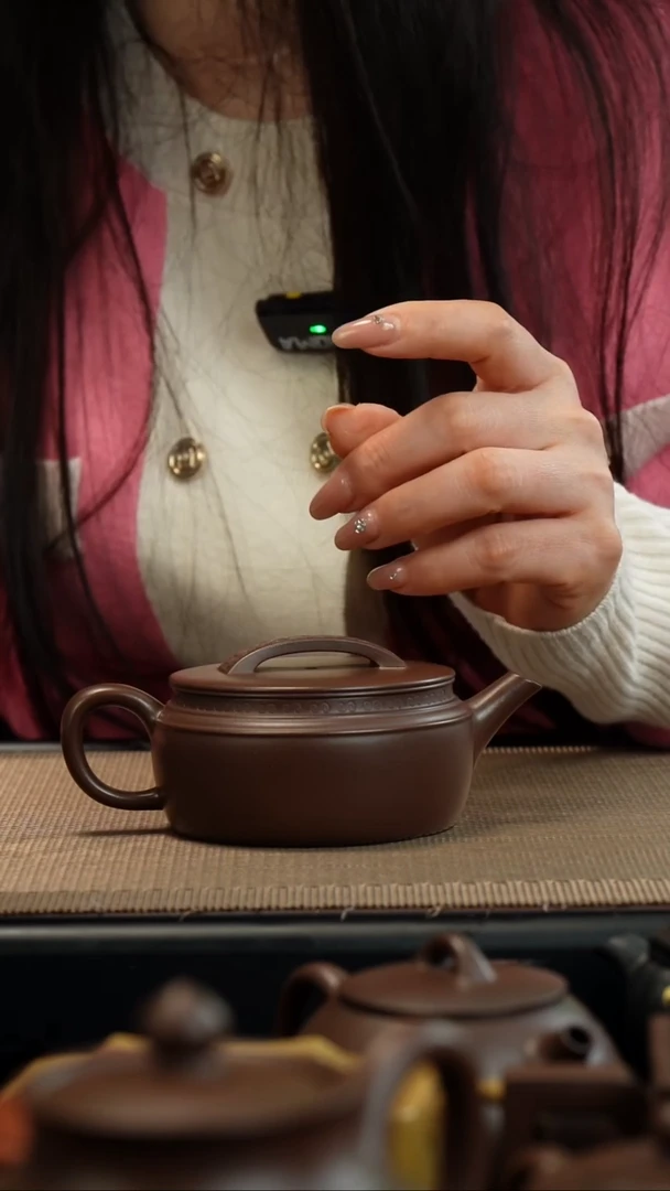 【闪购商品】紫砂茶壶老紫泥汉瓦