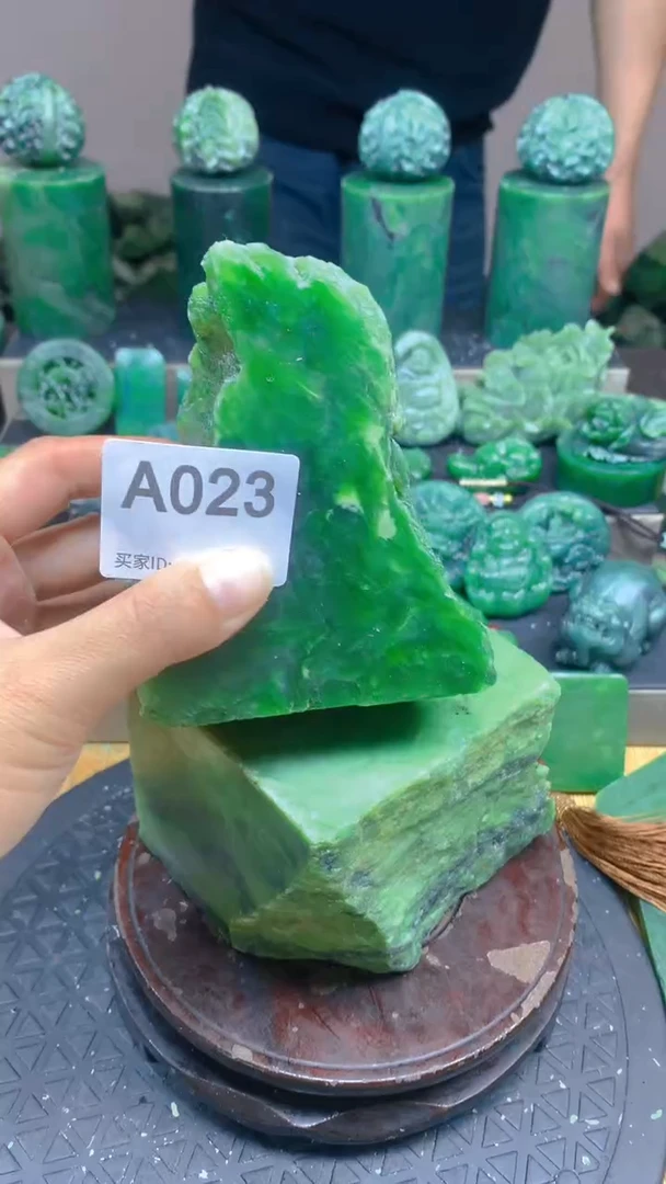 【闪购商品】和田玉（碧玉）珠宝半成品未镶嵌1