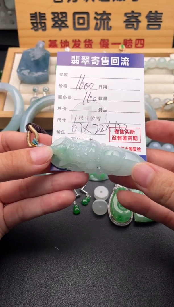 颈饰未镶嵌翡翠10146851