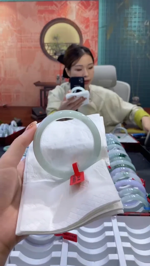 未镶嵌手镯翡翠0042086