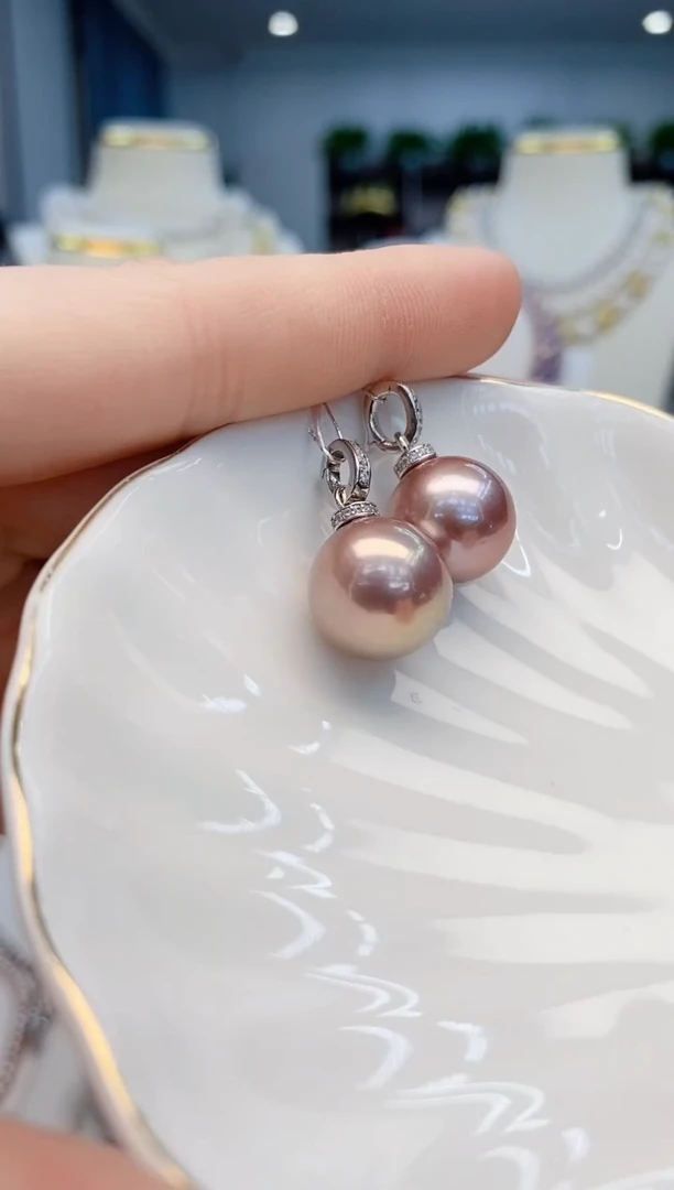 【闪购商品】淡水珍珠吊坠(赠链)银S925镶嵌淡水吊坠 多样性发一