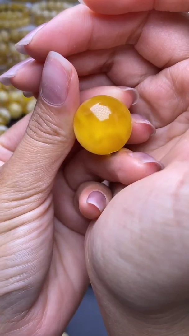 裸石蜜蜡未镶嵌葵.17
