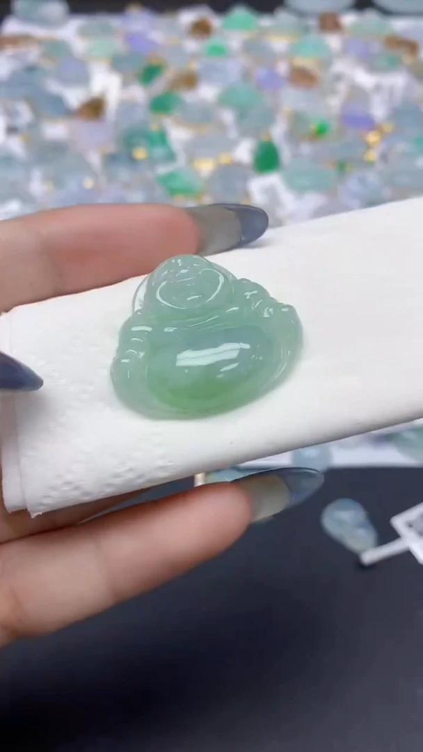 翡翠未镶嵌颈饰天然a货翡翠